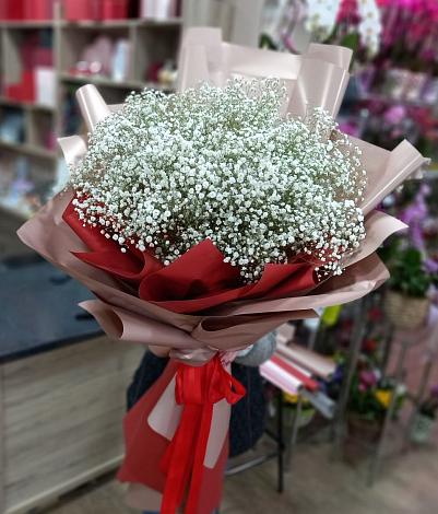 Букет цветов из: Гипсофила в Манасе