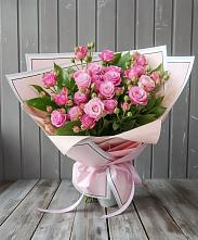 Букет Розовый кустик в Манасе
