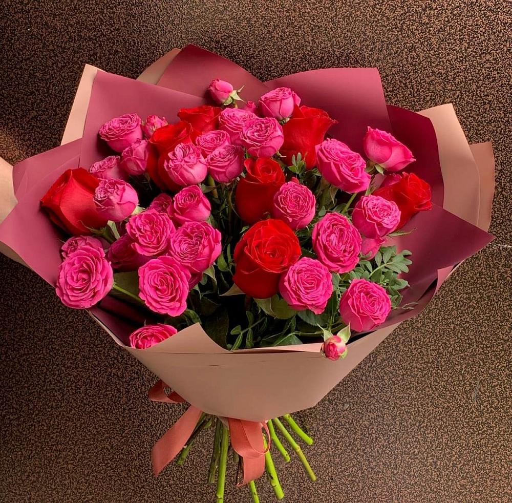 Букет В объятьях нежности в Манасе