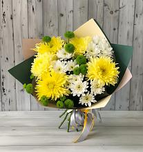 Букет цветов из:  Хризантемы в Манасе