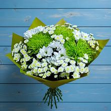 Букет цветов из:  Хризантемы #REPLACE_PRED# Манасе