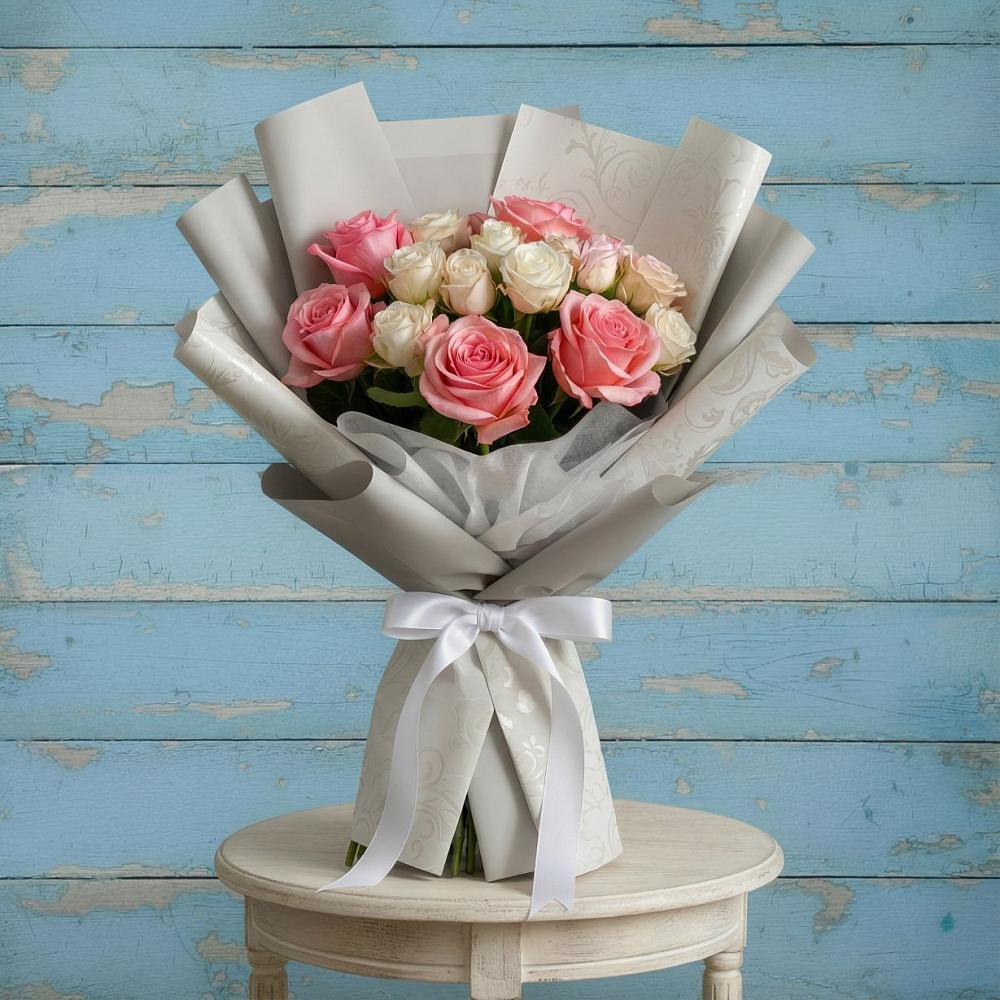 Букет цветов из: Розы в Манасе