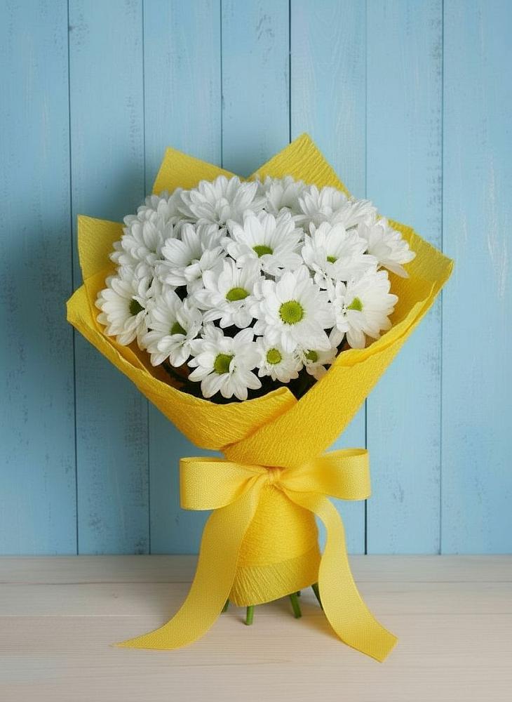 Букет цветов из: Хризантемы в Манасе