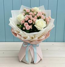 Букет цветов из:  Розы в Манасе