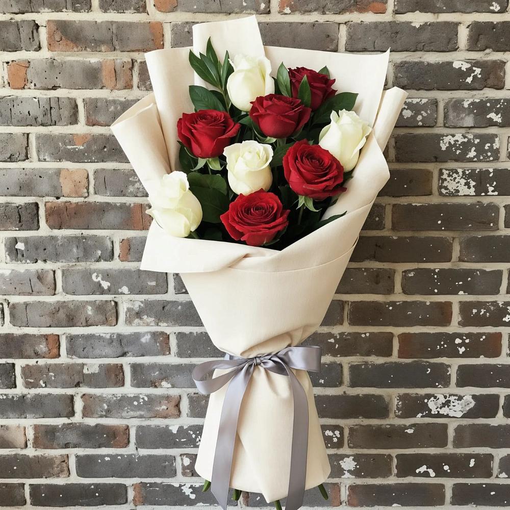 Букет цветов из: Розы в Манасе