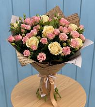 Букет цветов из:  Розы в Манасе