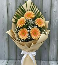 Букет цветов из:  Герберы в Манасе